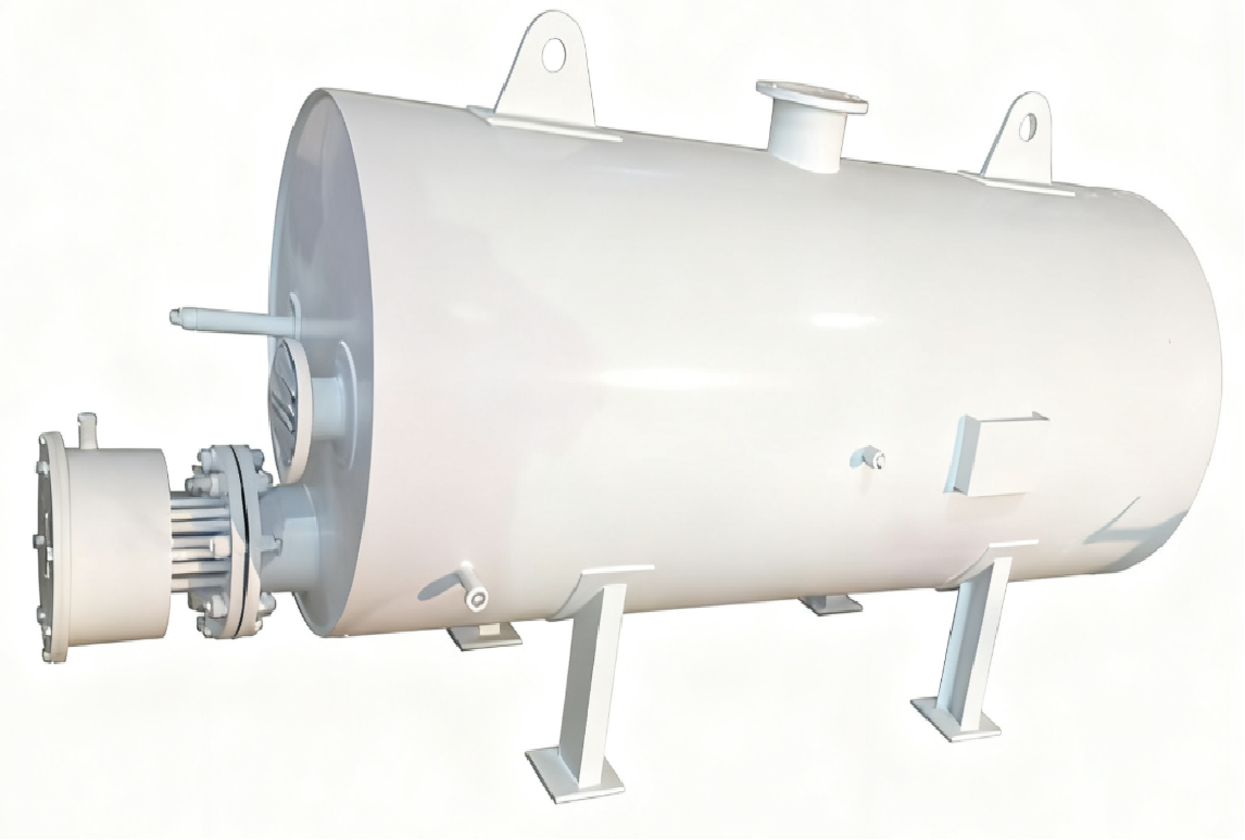 Electric Steam Water Bath Vaporizer for Gas Station