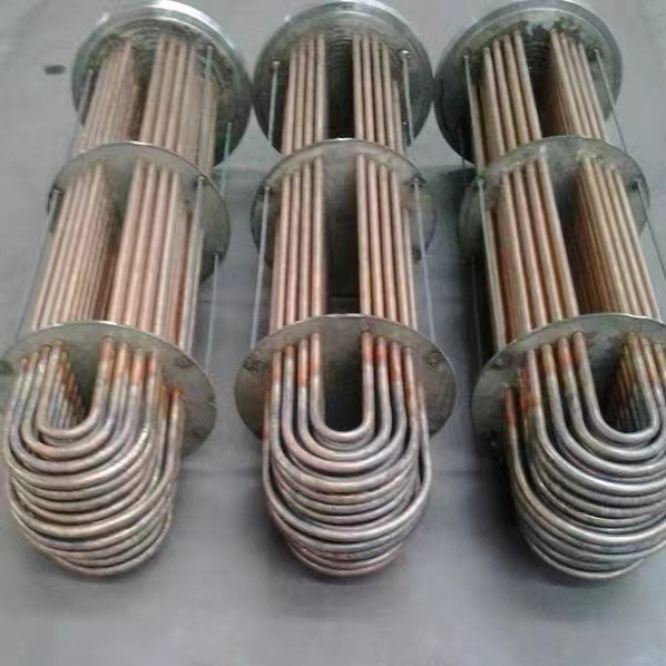 U Tube Fixed Tube Heat Exchanger for Fireplace