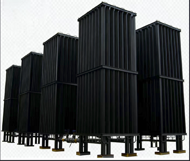 Aluminum Alloy Ambient Vaporizer for Liquid Nitrogen Gas Filling